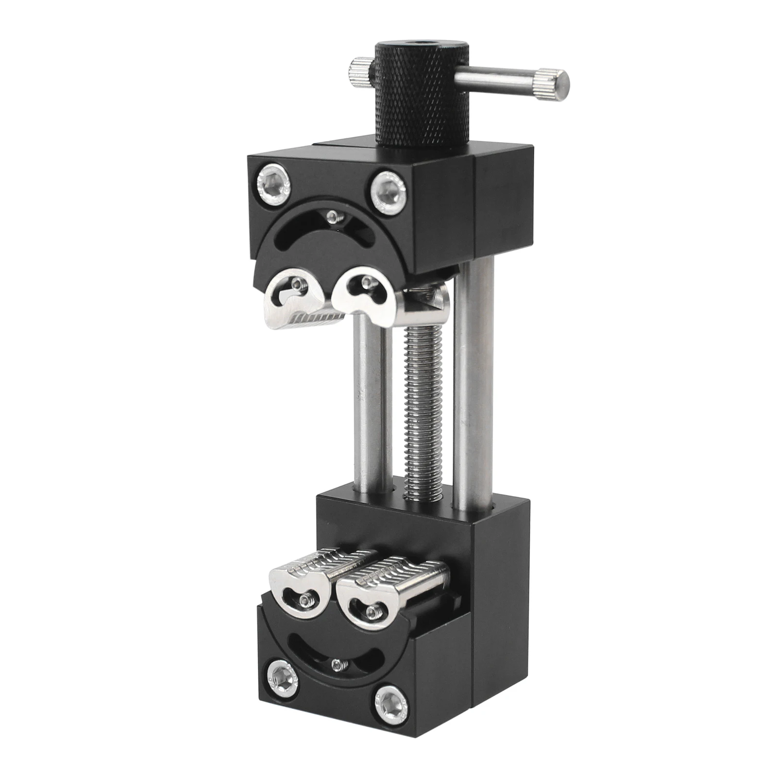 Aluminum Alloy Self-Adjusting Precision Clamping for DIY, Crafts, Jewelry Making, Repair Jig Heteromorphic Jaws Bench Vice Clamp