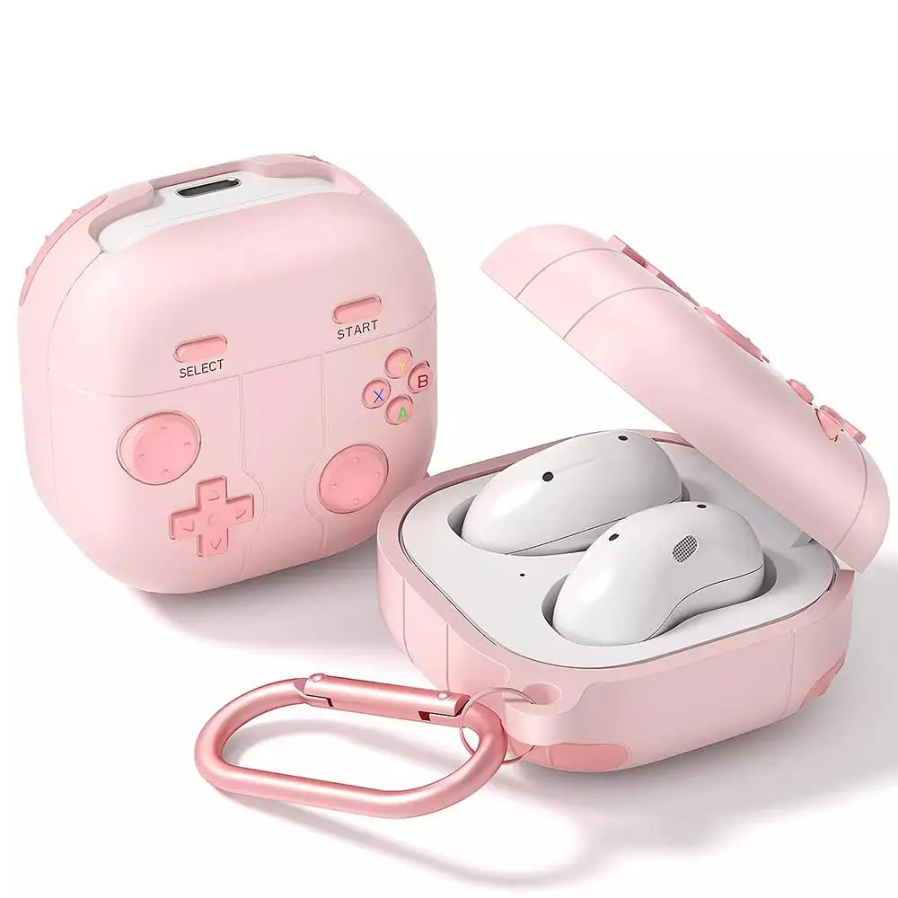XDcase Retro Game Console Style Silicone Earbuds Case For Samsung Galaxy Buds FE / Buds2 Pro Earphones Protector Case