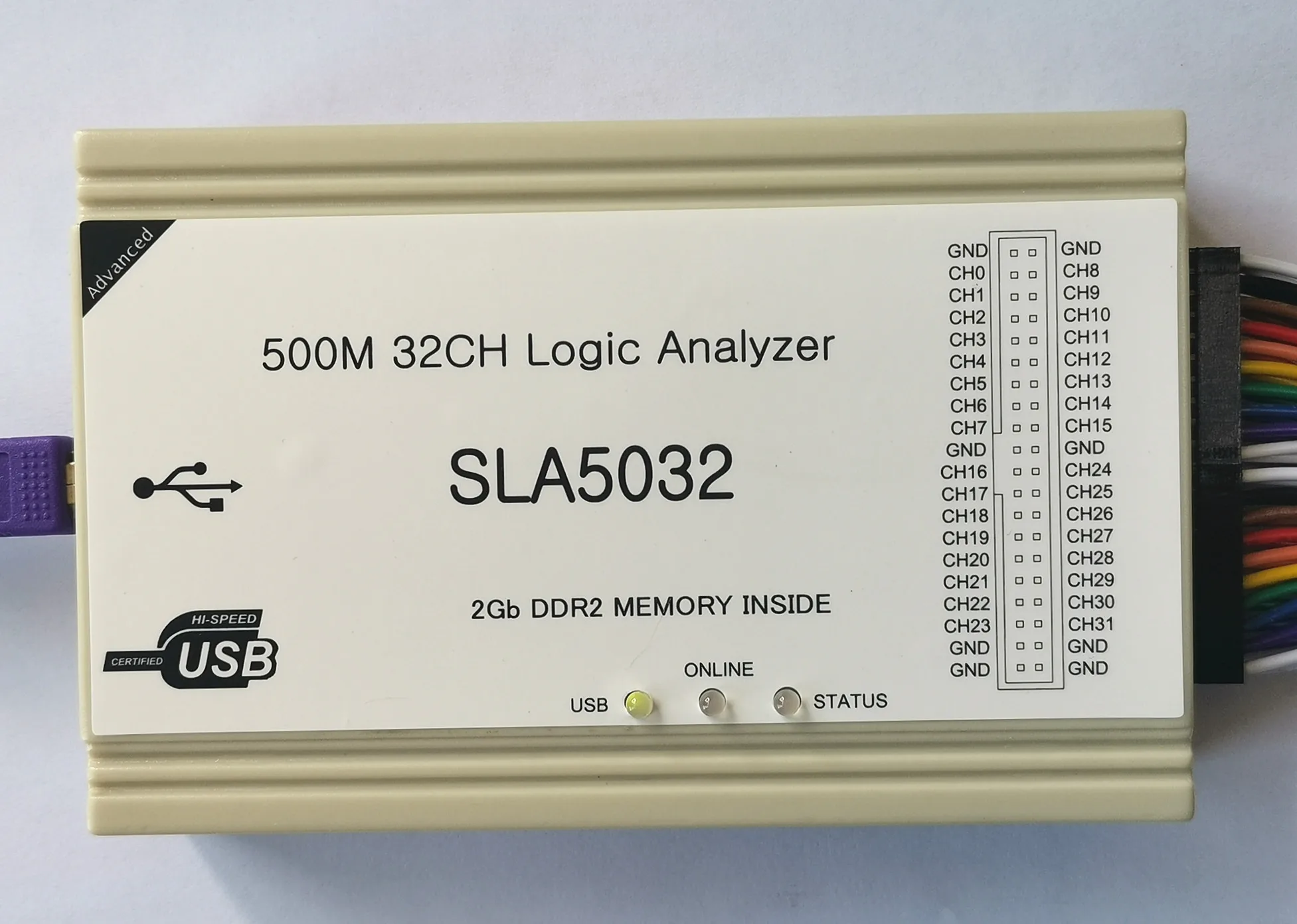 New SLA5032 New Version 500M 32 Channel Logic Analyzer