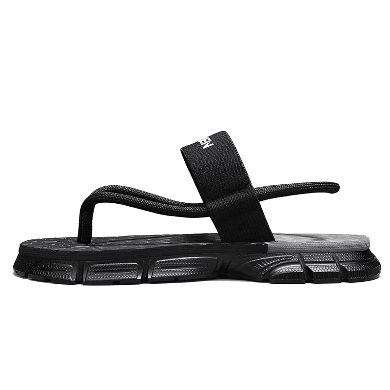 Men's Slippers Outdoor Sandals Beach Flip Flops Ankle Wrap Shoes New Design Men Comfortable Slides Casual Shoes Male Slippers