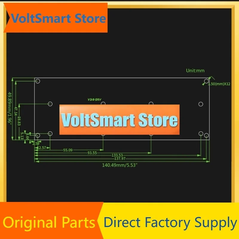 VoltSOdrive3.6 Bldc Servo Motor Controller Seamless Device Integration Foc Bldc Servo Controller Board