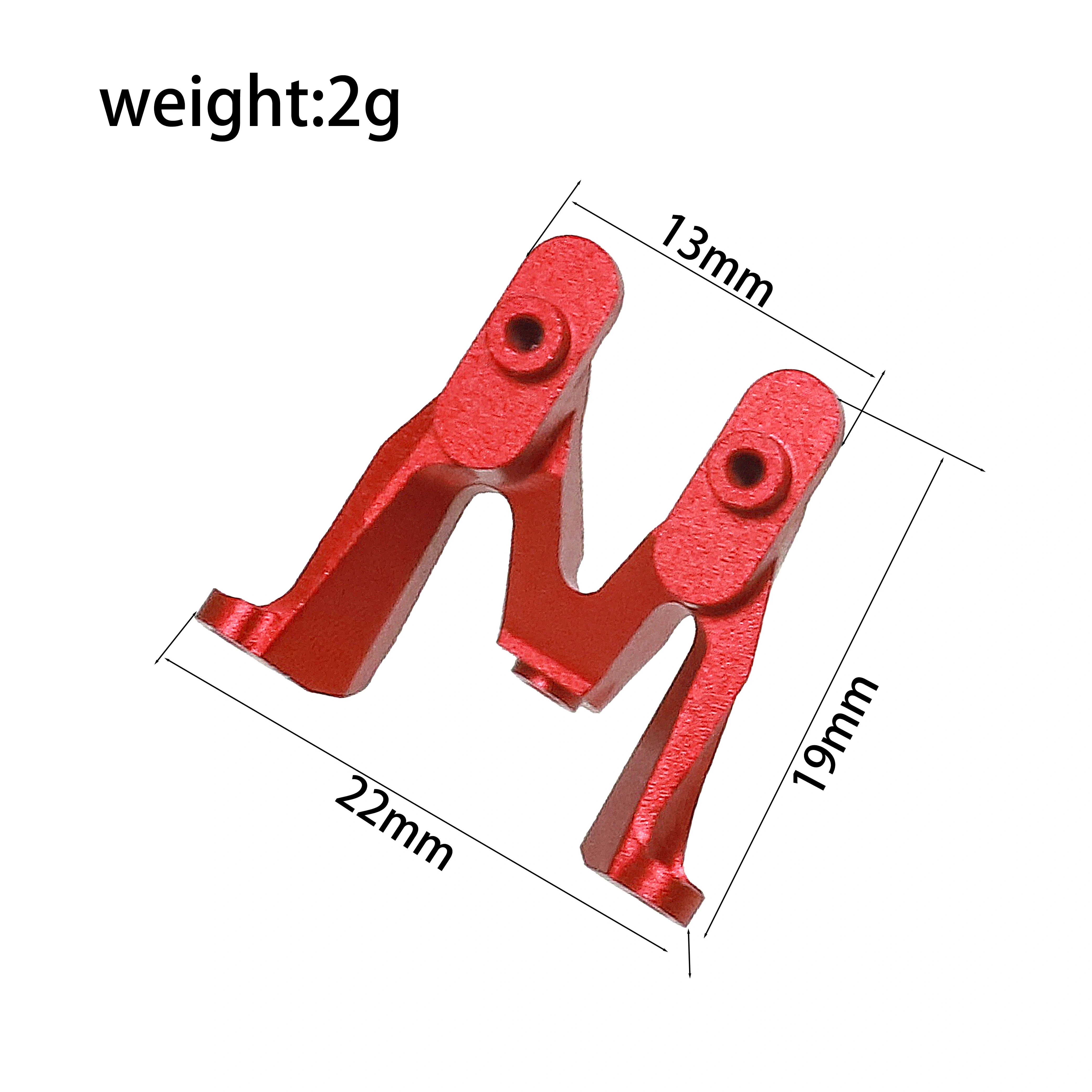 1Pc Rear Wing Mount Bracket for WLtoys 244016 LOSI Micro-B 1/24 RC Buggy (2g)