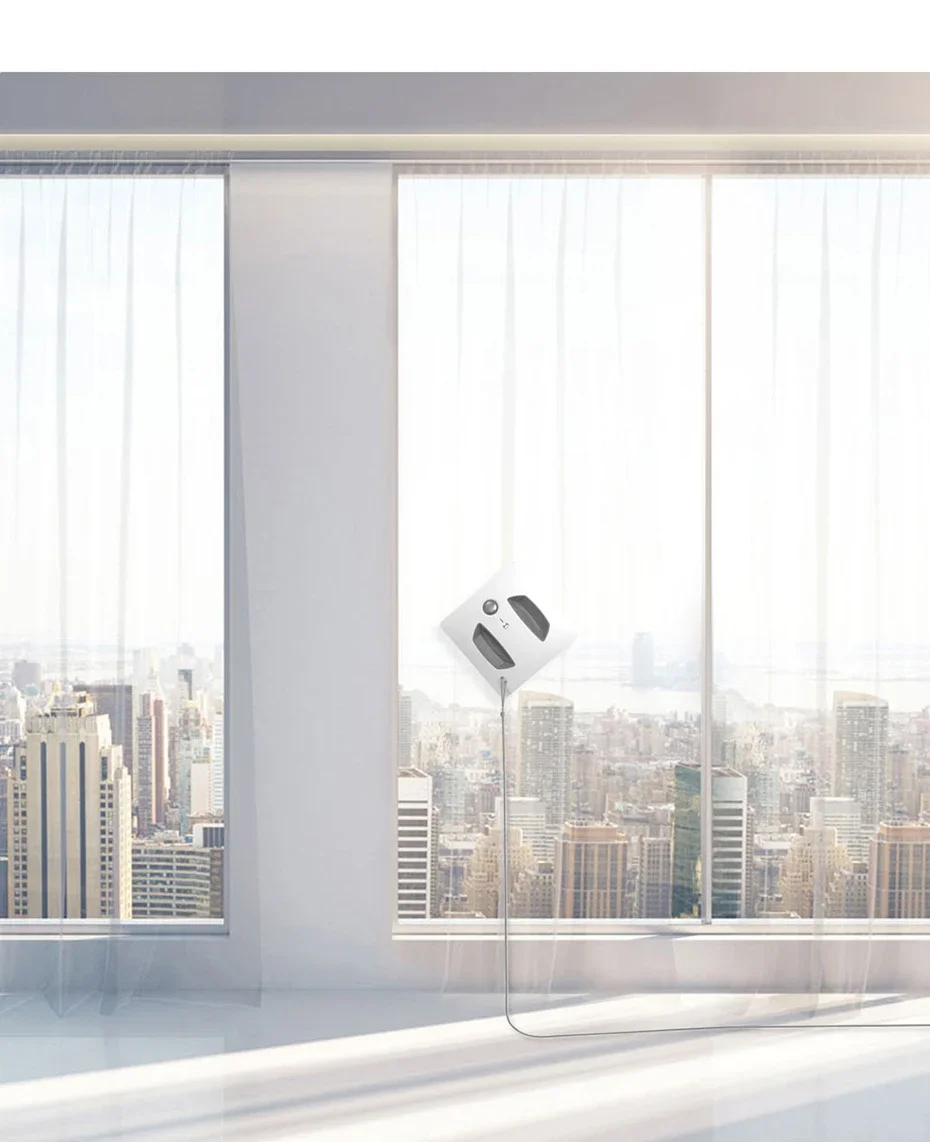 Age منظف النوافذ الكهربائي للمنزل ، غسالة تنظيف السيارات ، فراغ سريع وآمن مخطط ذكي