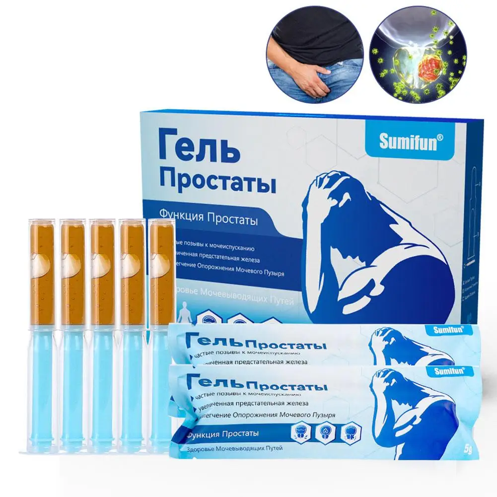 5pcs Prostatitis Prostate Treatment Ointment Urethritis Recovery Cream Prostatic Plaster Man Urological Navel gel