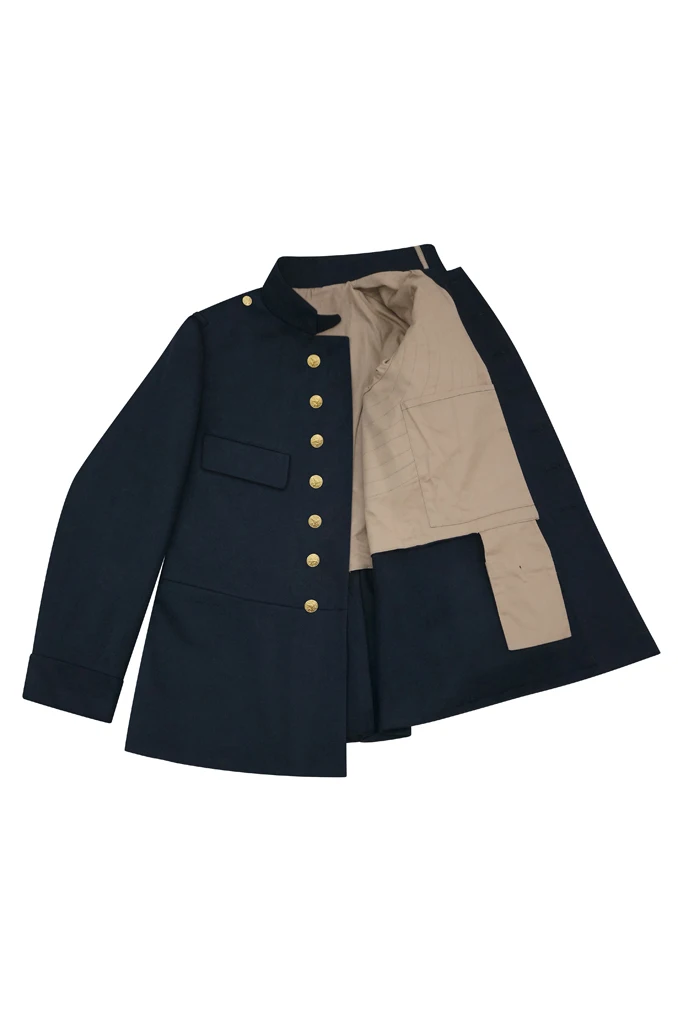 DUAA-006 Netherlands M1905 EM Deep Blue Wool Field Tunic Jacket