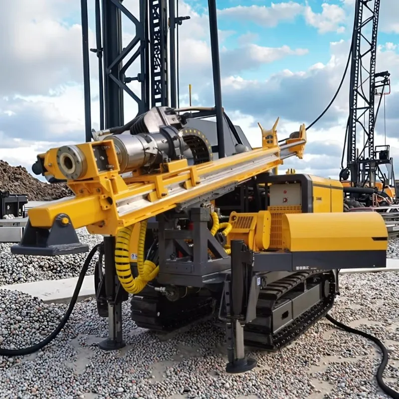 Fully Hydraulic Core Drilling Rig 800M Depth Diamond Coring Soil Rock Sampling Compact Exploration Machine