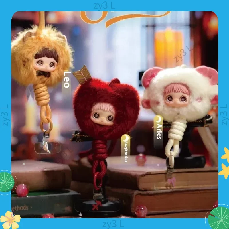 

Новая кукла Maymei Blind Box, серия «Двенадцать созвездий», загадочная коробка, милая веревочная кукла для мобильного телефона, кулон, подарок на день рождения