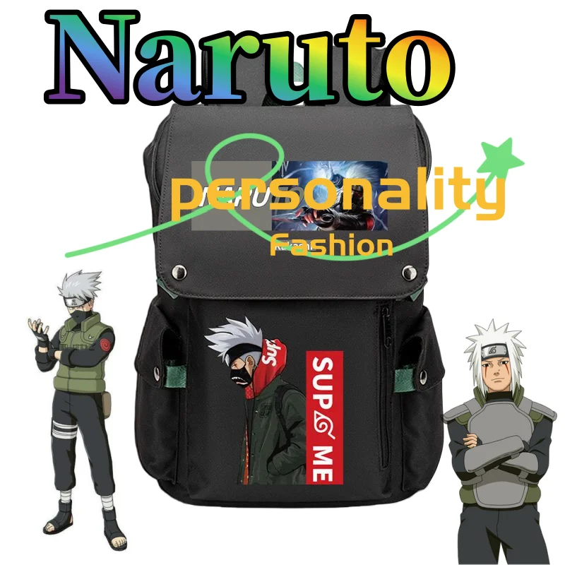 

Naruto Backpack Cute and Stylish Cartoon Design for Men and Women Students, Creative Casual Bag, Birthday Gift for Friends