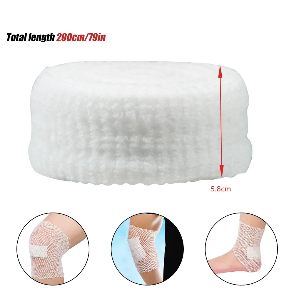 Stretch Design Elastic Net Bandage Fix Retainer Breathable Material Breathable Bandage Tubular Gauze Tubular Bandage
