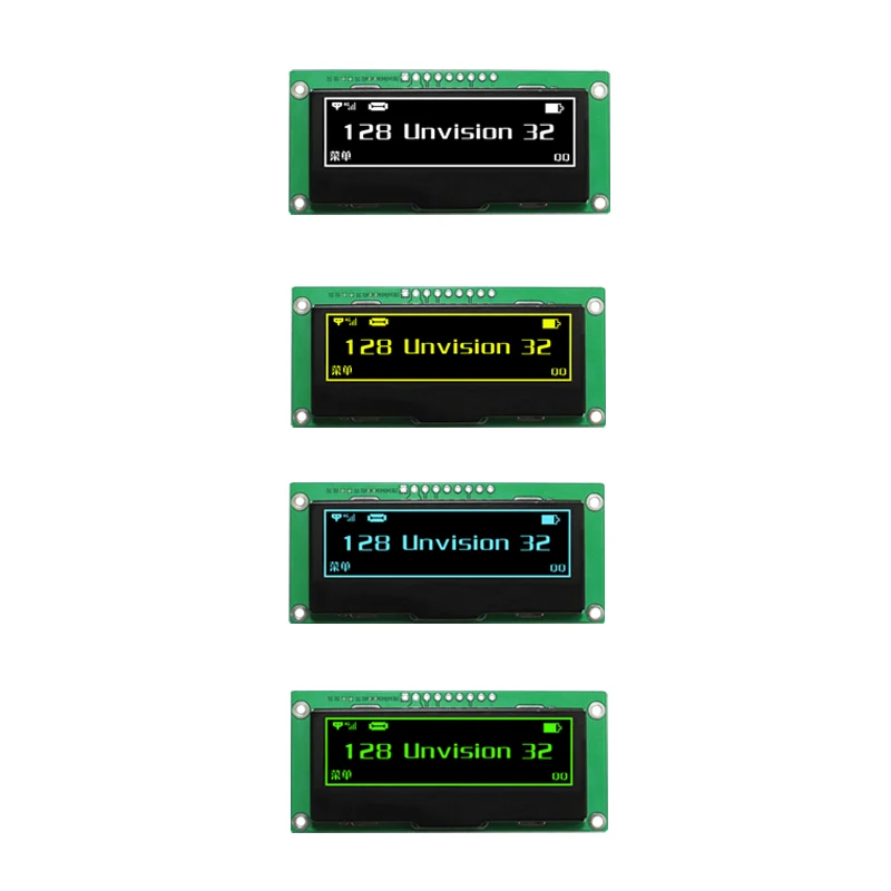 2.23 인치 모듈, 128x32 디스플레이, SSD1305 컨트롤러, SPI/IIC 9 핀 직렬 포트, 2.23 OLED 디스플레이