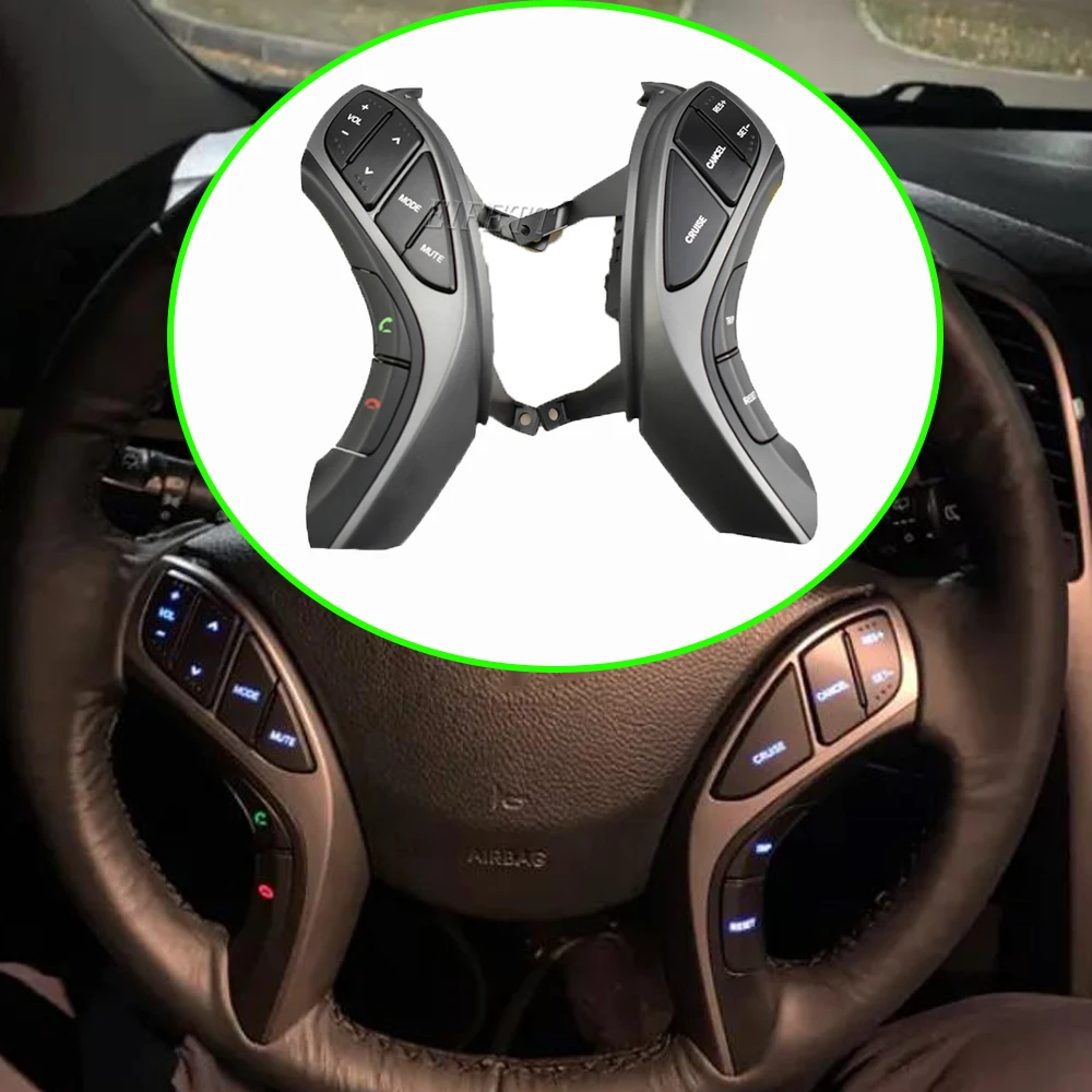

Кнопки на руле для Hyundai Elantra I30 2012-2015, Bluetooth-контроллер громкости телефона, кнопка круиз-контроля, переключатель