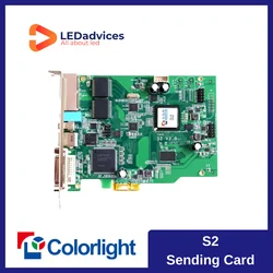 Colorlight S2 Verzendkaart LED-scherm Full Color Sender LED-scherm Controller Videomuur Spairparts Werken met 5A-75B 5A-75E
