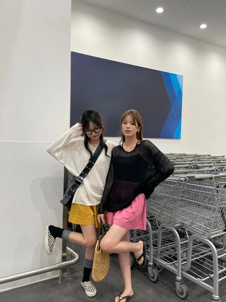 

Aimisle Original Version: Женский вязаный топ с открытыми плечами из нежного шелка, с длинными рукавами, дизайнерская модель, маленький размер, с эффектом драпировки.