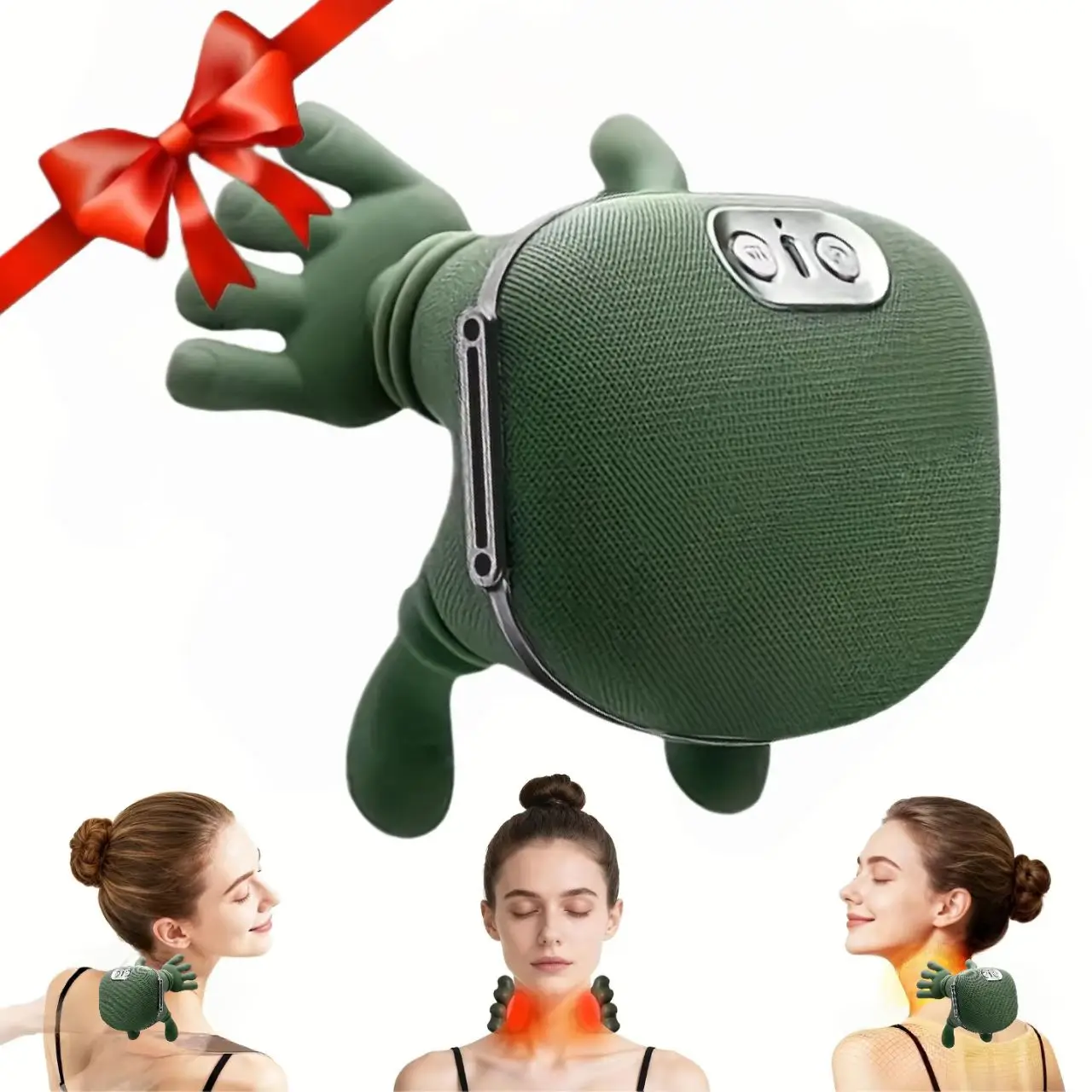 

Finger Neck Shoulder Massager Wireless Neck Cervical Trapezius Kneading Massage Shawl Brushless Motor Neck masajeador