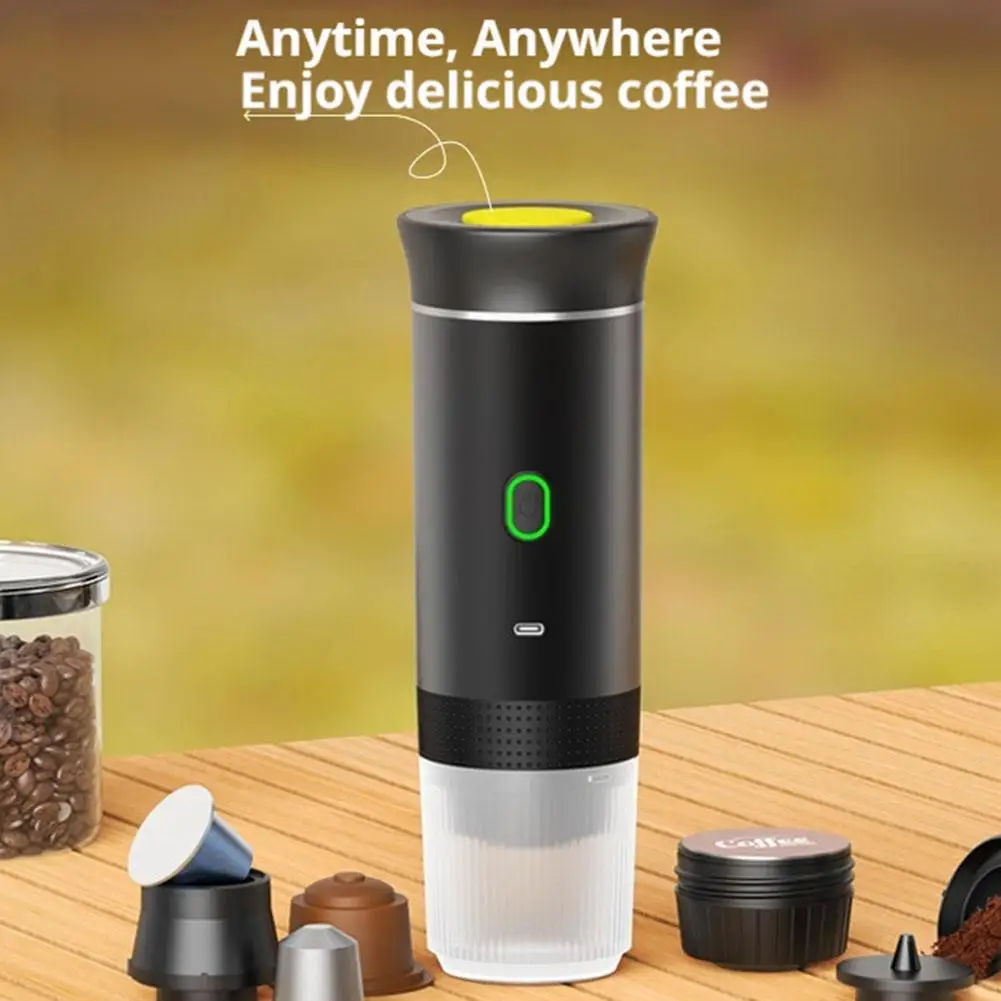 

Portable Coffee Machine Capsule, Italian Coffee Machine Charging Model, Wireless, Compact And Portable