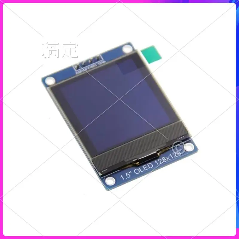 Экран ABT-OLED, 1,5 дюйма, микросхема SH1107, 128x128 пикселей, интерфейс I2C для 51 STM32 P22101, приложения Экран ABT-OLED, 1,5 дюйма, микросхема SH1107, 128x128 пикселей, интерфейс I2C для 51 STM32 P22101, приложения