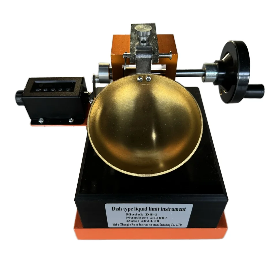 

Factory Price Motorized & Manual Liquid Limit Device Apparatus