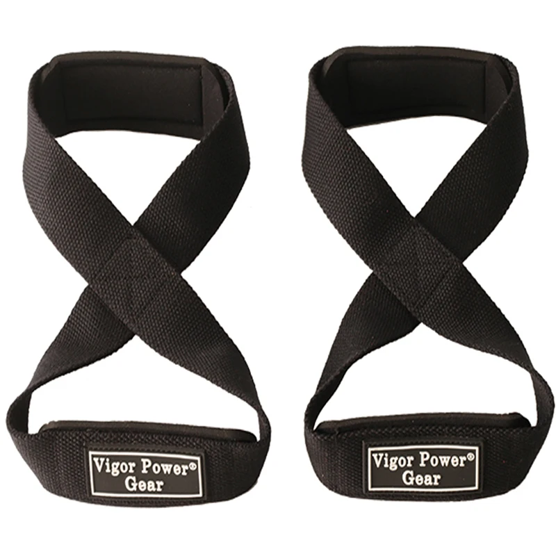 Wyściełane paski na nadgarstki do podnoszenia ciężarów Deadlift Powerlifting Belts Hand Support Strong Weightlifting Non-slip Wrist Wraps