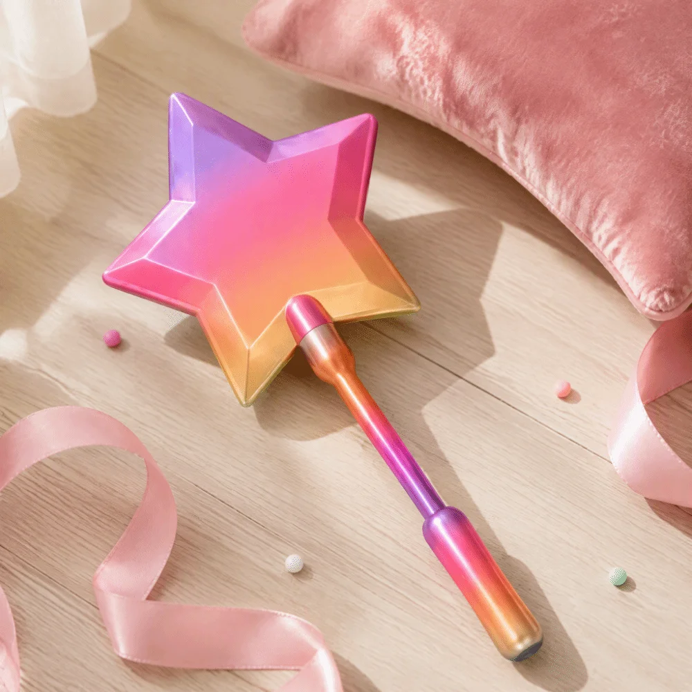 3D Printed Credit Card Wand Retractable Design Concealed Slot Tap To Pay Card Holder Star Shape Snug Card Holder