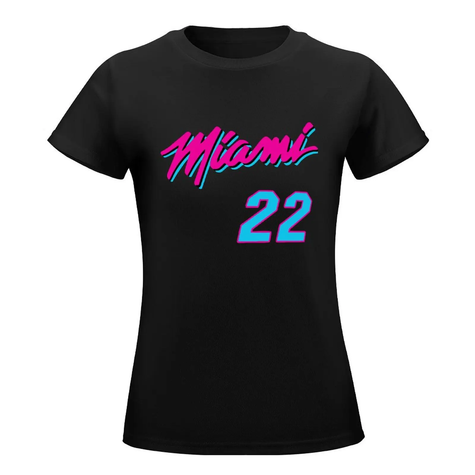 Jimmy Butler Miami 22 T-Shirt funny Female clothing Women clothing