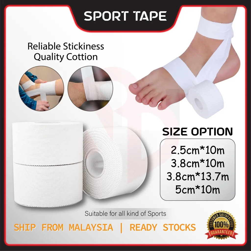 Strapping Rigid Sport Tape Athletic Cotton Tape Elastic Trainer Care Muscle Injury Tape