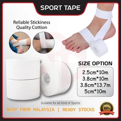 Strapping Rigid Sport Tape Athletic Cotton Tape Elastic Trainer Care Muscle Injury Tape