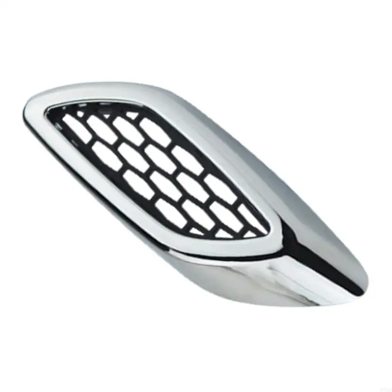 M76E Ziereinsatz für den seitlichen Kühlergrill, 670139652 Einfassung in Silberoptik für die Außenpflege – Detail 3