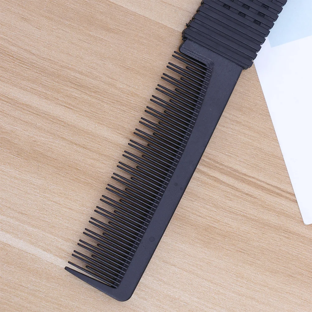 

6 шт., стальная расческа с вилкой, профессиональная машинка для стрижки волос, портативная многофункциональная расческа для хвоста для гладкой аккуратной прически, статическая бесплатная распутывание