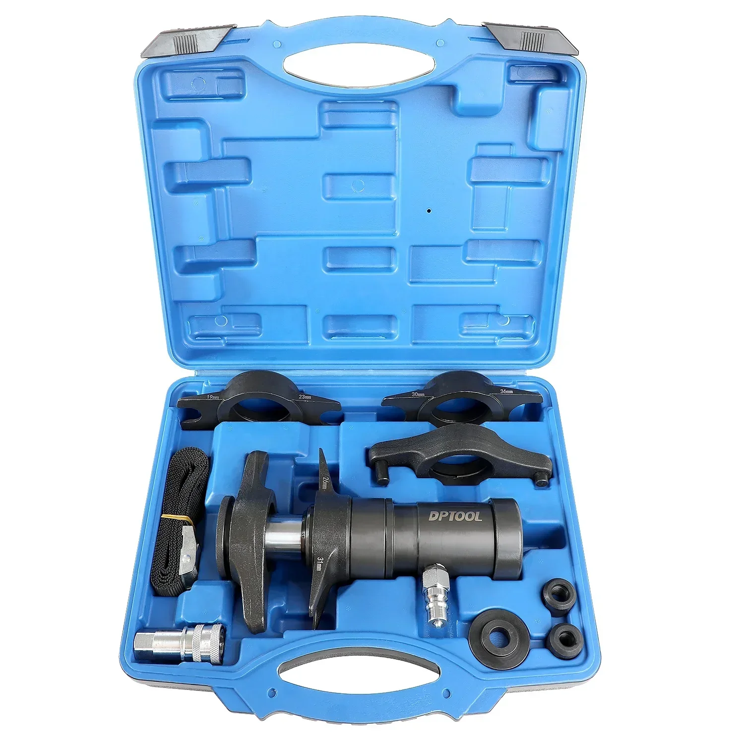 4.5T Pneumatic Hydraulic Ball Joint Separator Extractor Puller Removal Tool Set for Automotive Garage Auto Repair