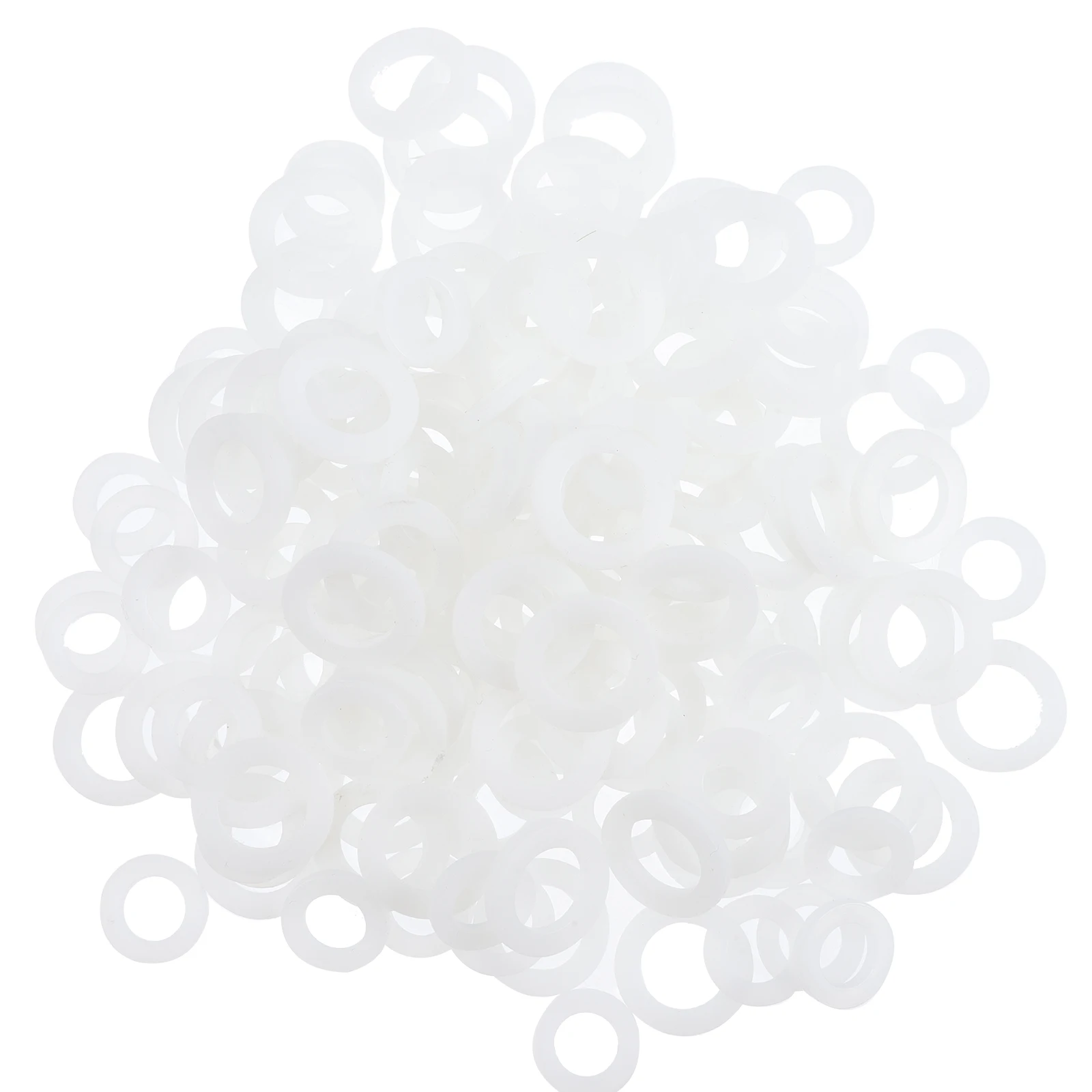 

Silicone Gasket Washers Sealing Rings 1 2 3 4 Inch Diameter Heat Resistant Ozone Proof for Pots Filters Coffee Pipes