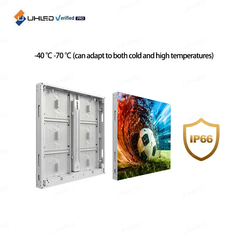 Digital Signage Light Emitting Diode Display Billboard Bildschirm Wasserdicht IP66 Outdoor Light Emitting Diode Ad Player Logo Video