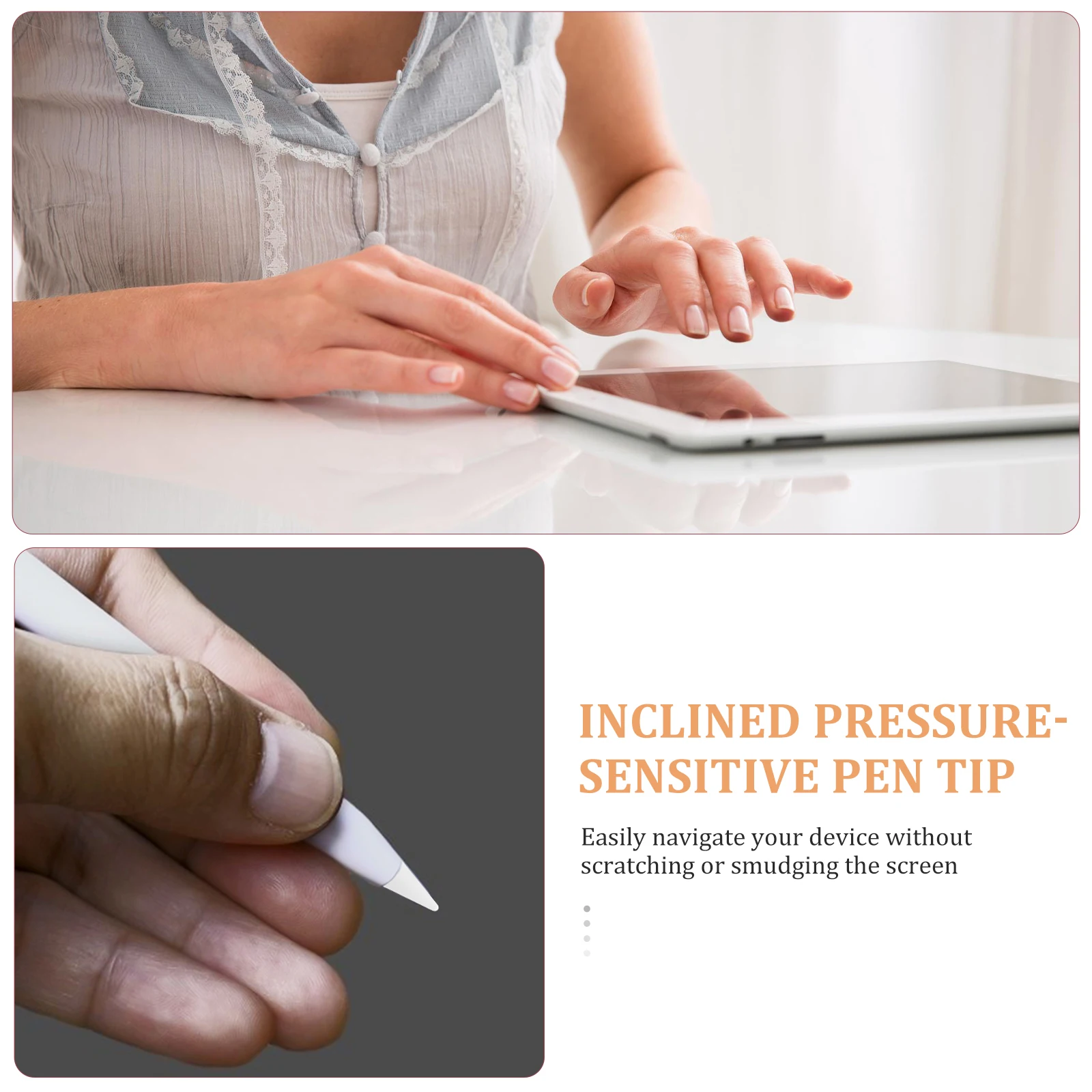 

2 шт. сменные колпачки для стилуса, емкостные наконечники, защитные наконечники, наконечники для ручек, защитные колпачки для ручек, аксессуары для планшетов