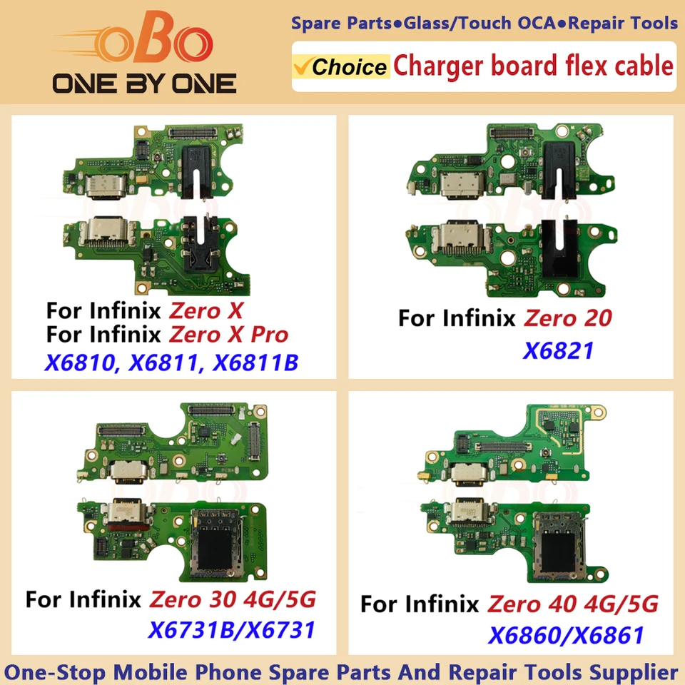 USB Charging Port Board For Infinix Zero 8 X NEO 20 30 40 X687