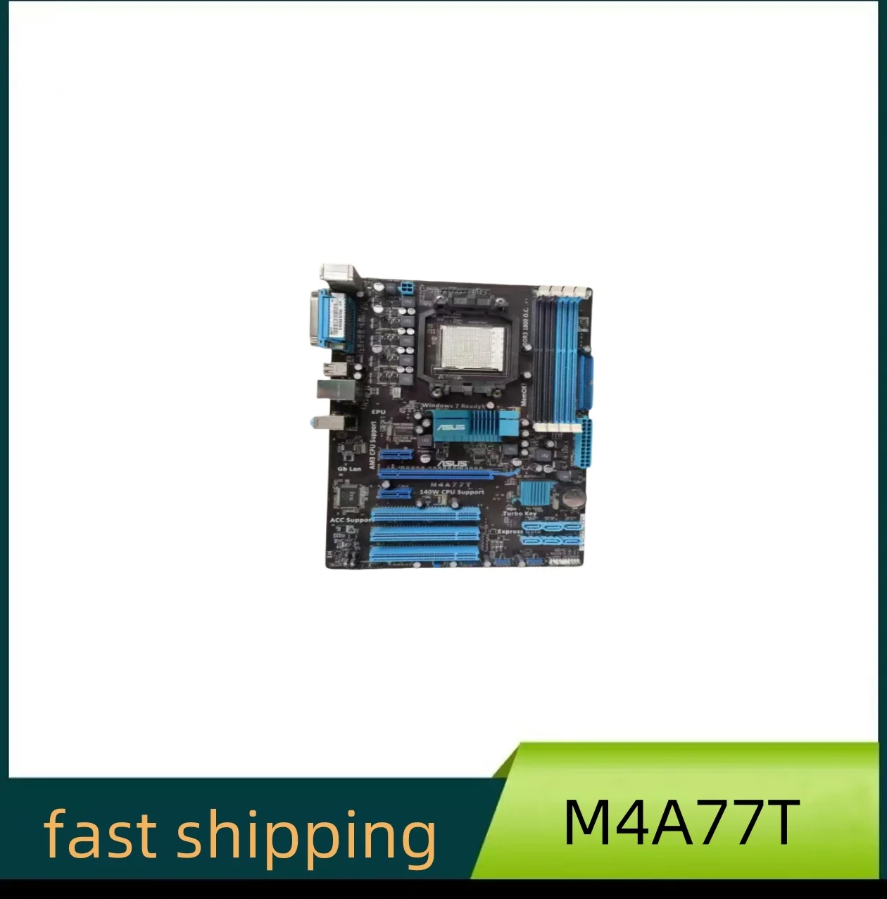For Asus M4A77T Original Desktop Motherboard 770 Socket AM3 DDR3 16GB SATA II USB2.0