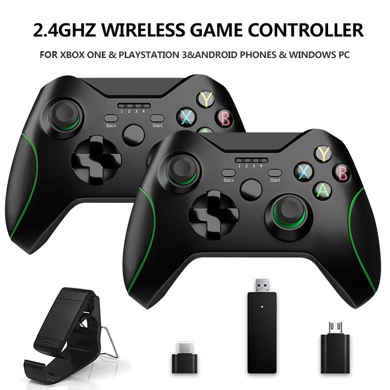 2.4G Wireless Game Controller For PC Android Smartphone Gamepad Joystick for PS3 Controle Playstation 4 for Xbox One Console