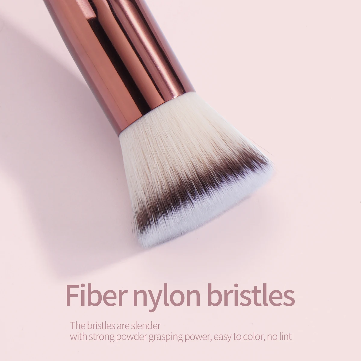 MAANGE 1 ชิ้นแปรงแต่งหน้า Flat Top Kabuki Foundation แปรงแต่งหน้าสําหรับ Liquid Cream Powder Contour Blending เครื่องสําอางค์เครื่องมือความงาม