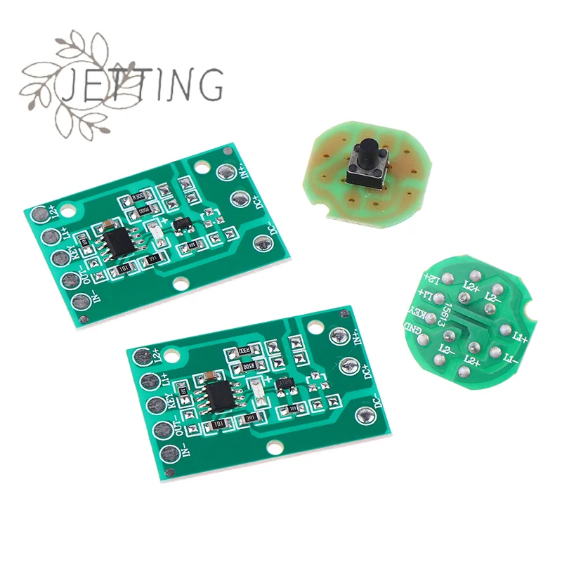 Hot HZ-8813 T6/U2/L2 Glare Light Control Circuit Board Flashlight Driver Board 3 Function 5 Function Gear Electric Plate