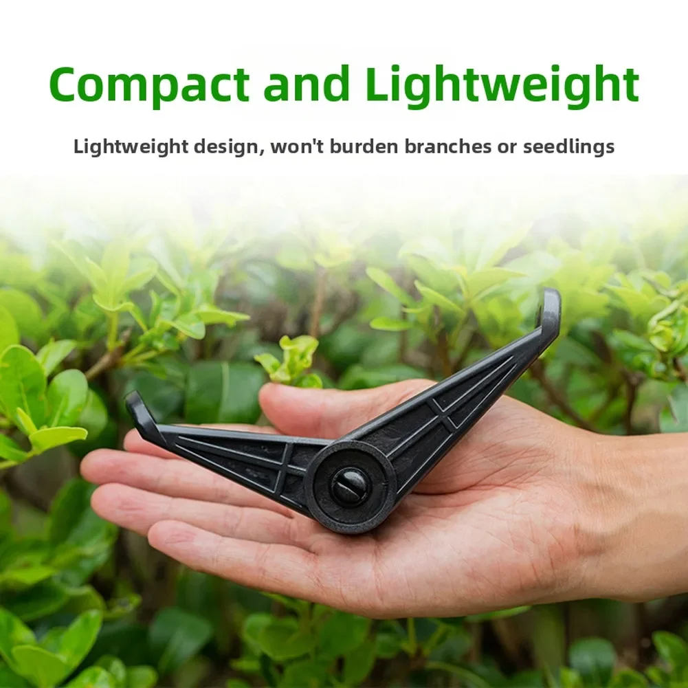 8pcs Fruit Tree Branch Clips Plant Bender 360 Degree Adjustable Angle Plant Training Clips Tree Stem Trainer PE Plant Bender