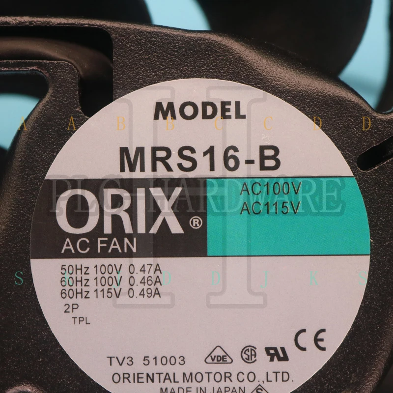 M  NEW ORIX MRS16-B 100V/115V Inverter Cooling Fan