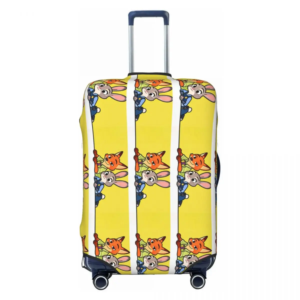 

Чехол для багажа с рисунком Z-Zootopia, милый мультяшный защитный чехол для чемодана, подходит для чемоданов 18-32 дюймов
