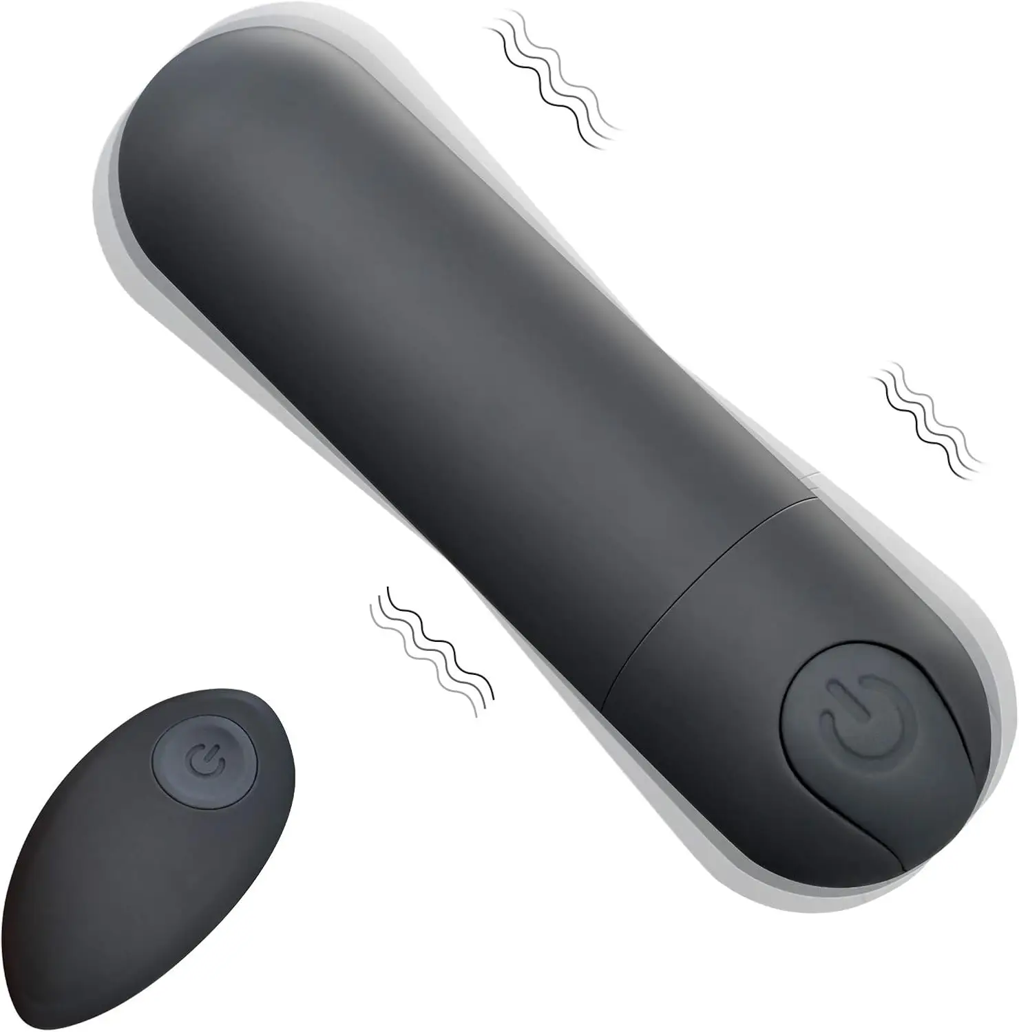 

FST Bullet Vibrator Remote Control, 10 Powerful Modes G Spot Clitoris Stimulator for Travel Waterproof Quiet Mini Vaginal