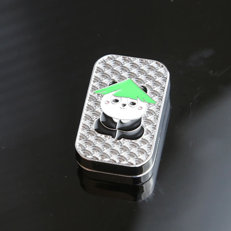 Panda Unlimited Push Card Metal Stress Relief Toy Magnetic Push-Pull Toy Office Stress Relief Toy Gift for Adults