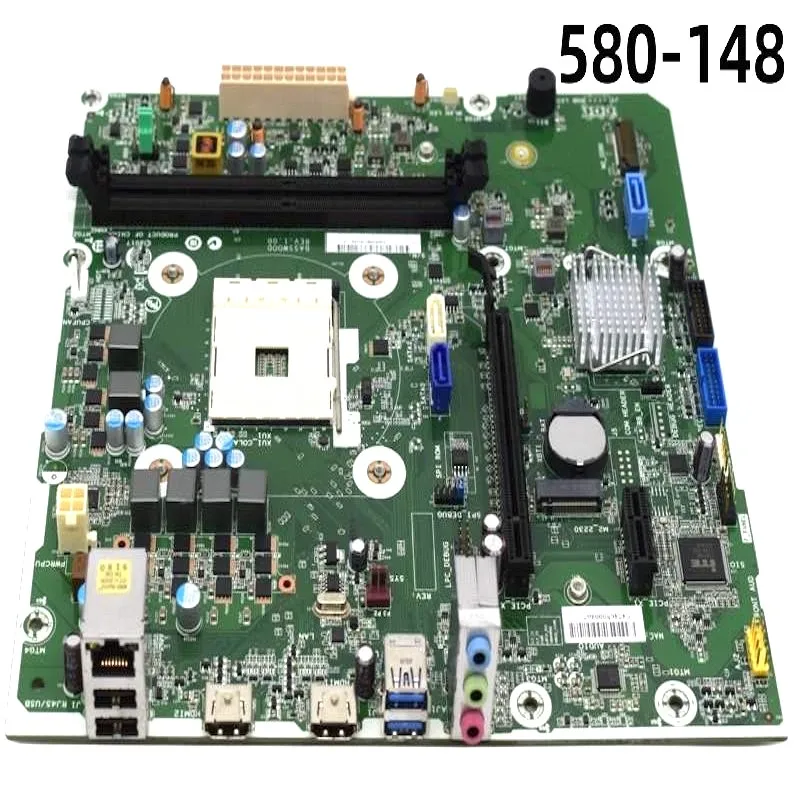 

For HP Pavilion 580-148 Motherboard 921821-001 921821-601 BASSWOOD AM4 Full Tested Fast Shipping