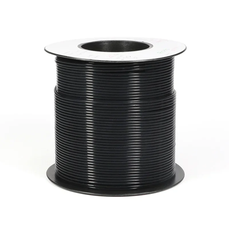 절연 모세관 열 보호대 전송 호스, 견고한 부식 방지 튜브, 검정색 PTFE 튜브, 2.5KV, 150V, ID 0.3 ~ 3.38mm, F46