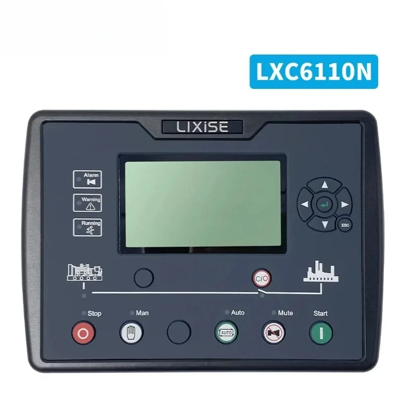 LXC6110N LXC6120AMF Gene-rator Set Contr-oller Lcd Auto Start Contr-oller Genset Parts Electronic Intelligentpanel LXC6120N