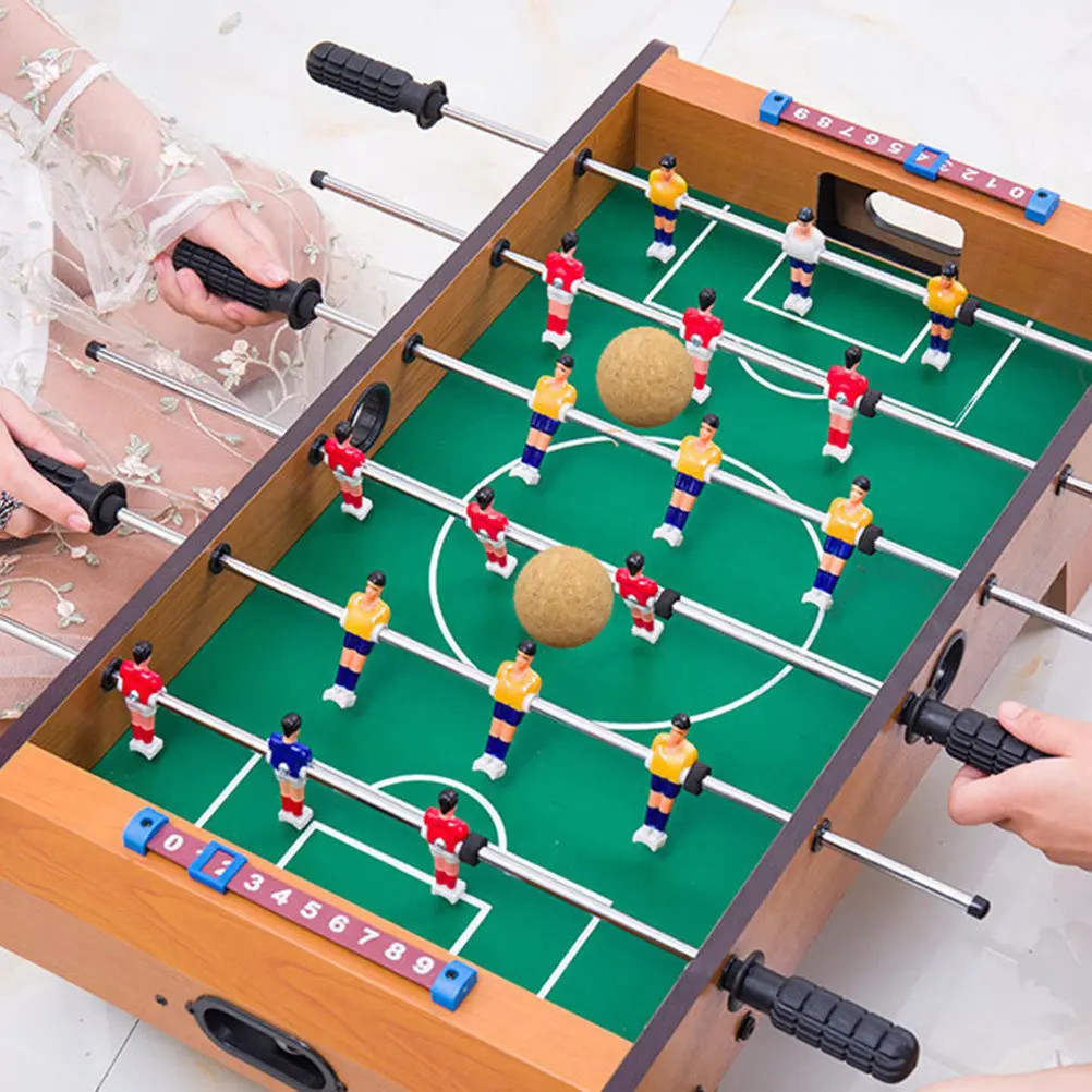 

3Pcs Household Foosball Balls Wear-Resistant Mini Balls Replaceable Wood Table Soccer Supply Portable Compact Football Accessory