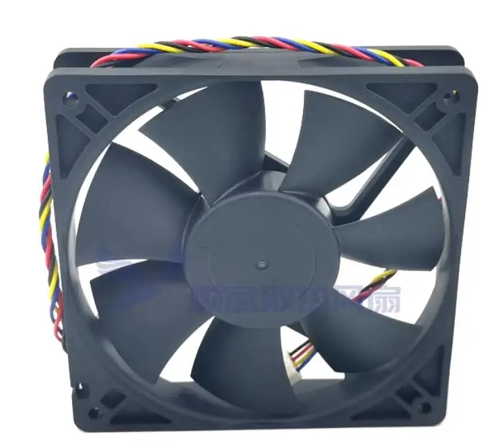 Cooler Master DF12025J2RFMN DC 12V 0.37A 120x120x25mm 4-Wire Server Cooling Fan