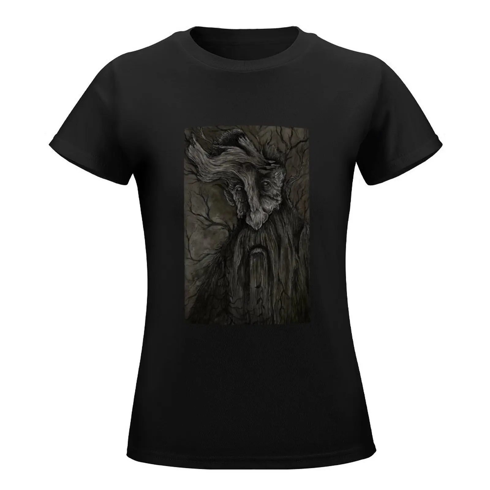 Treebeard T-Shirt lady clothes Aesthetic clothing summer clothes summer blouses woman 2024