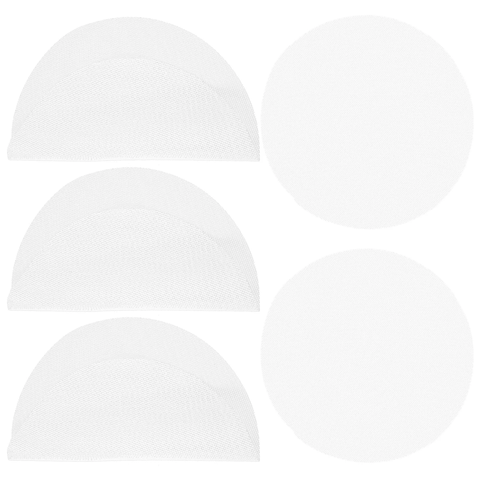 

5 pcs Silicone Steamer Pad 30Cm Round Reusable Non-Stick Mesh For Dim Sum Rice Cake Steaming Baking Cooking Tool Kitchen Utensil
