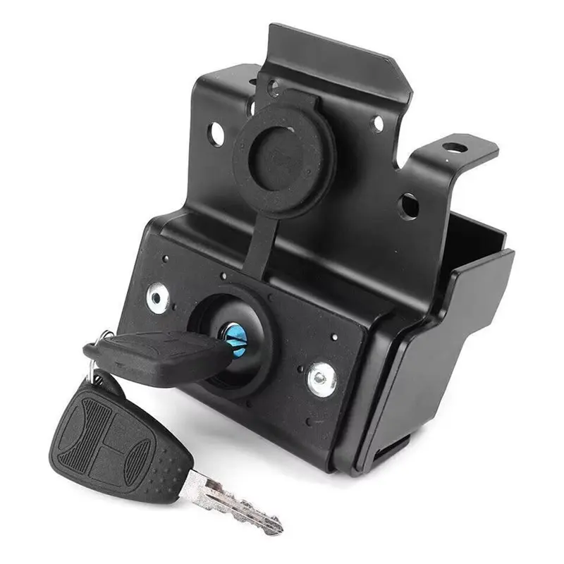 

X39A-For Jeep Wrangler JK 2007-2017 Compatible Front Engine Compartment Hood Lock Catch With 2 Keys